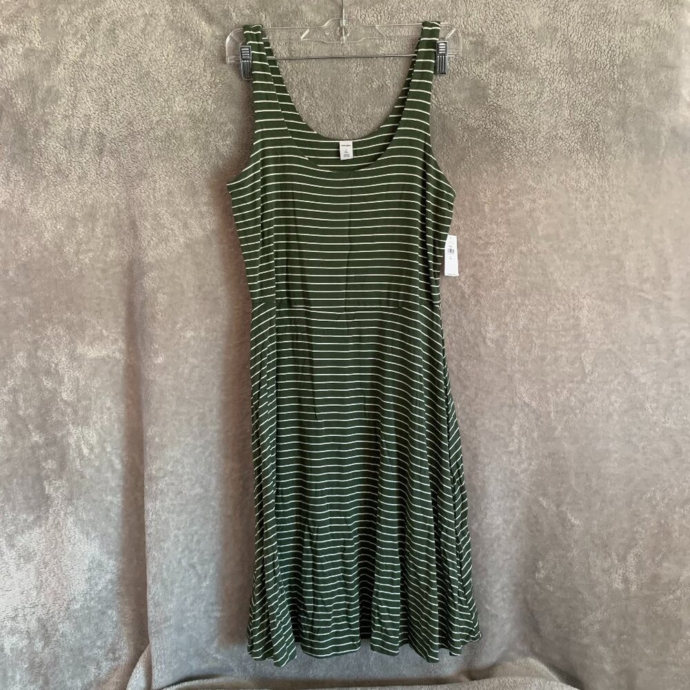 TALL Women Old Navy Striped Flare Dress
